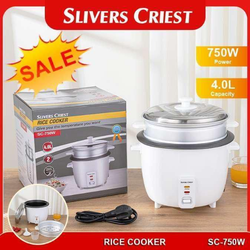 پلوپز سیلور کرست مدل SC-750W با ظرفیت 4 لیتر و تخفیف ویژه - خرید آسان و سریع